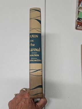 Vintage hardcover edition of "Rain on the Wind" by Walter Macken